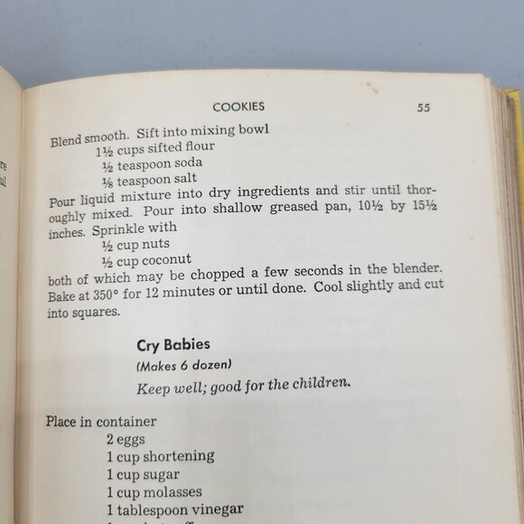 1950s Mary Meades Magic Recipes For The Electric Blender By Ruth Ellen Church - Picture 9 of 11
